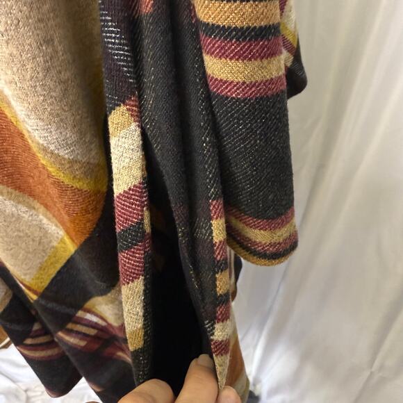 Jessica Howard Plaid Bell Sleeve Dress XL with Pockets – Fall Autumn Colors - Picture 10 of 10